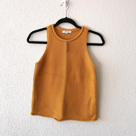 Madewell Tops - NWT Madewell Sweater Tank Size XS